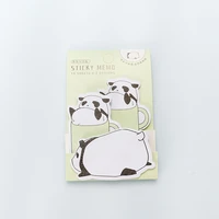 3 sets creative panda kawaii memo pad n times sticky notes bookmarks notepaper self stick tab school supplies stationary