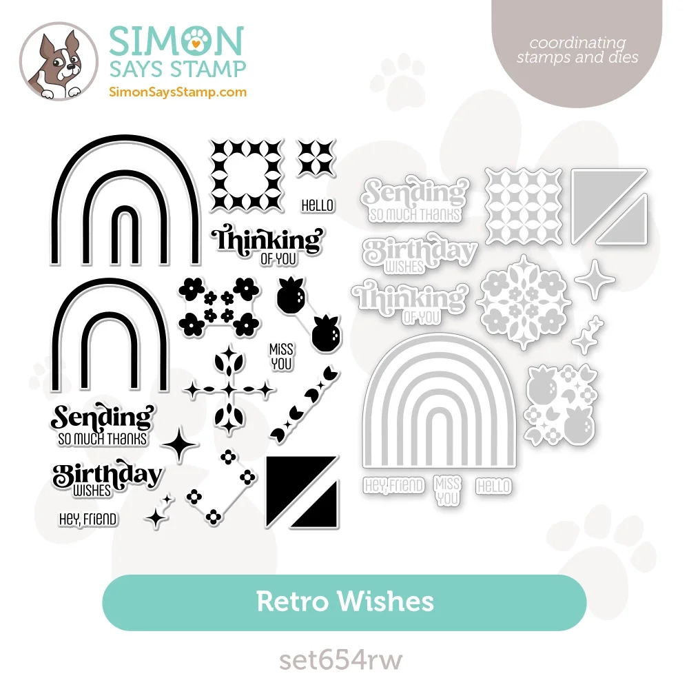 

Режущие штампы в виде треугольных цветов и прозрачные силиконовые штампы