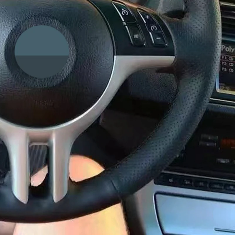 Чехол рулевого колеса автомобиля для BMW 318i 325i X3 E39 X5 E46 E53 Z3 E36/7 E36/8 Нескользящие