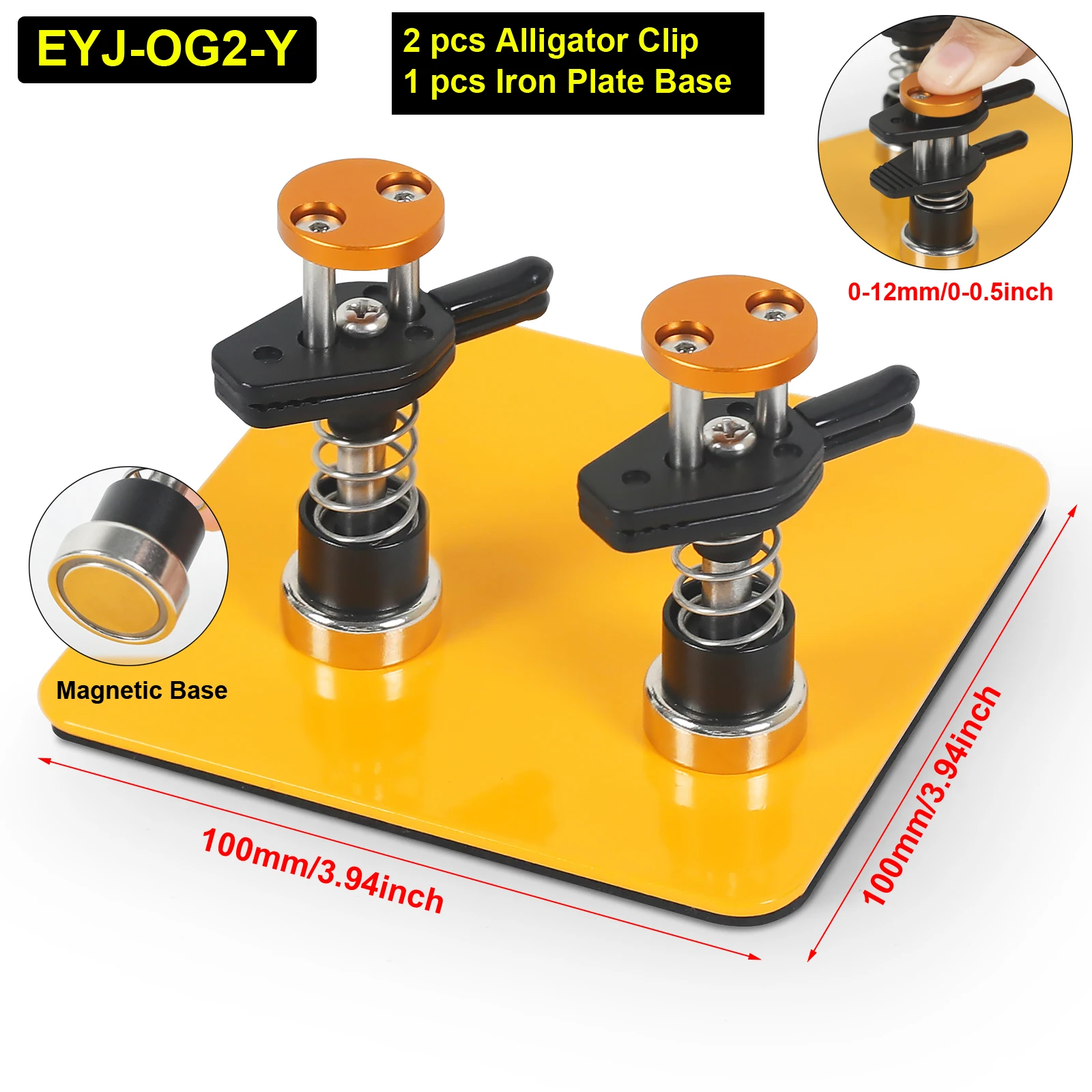 NEWACALOX Магнитный гибкий паяльник для третьих рук 14PC-D10