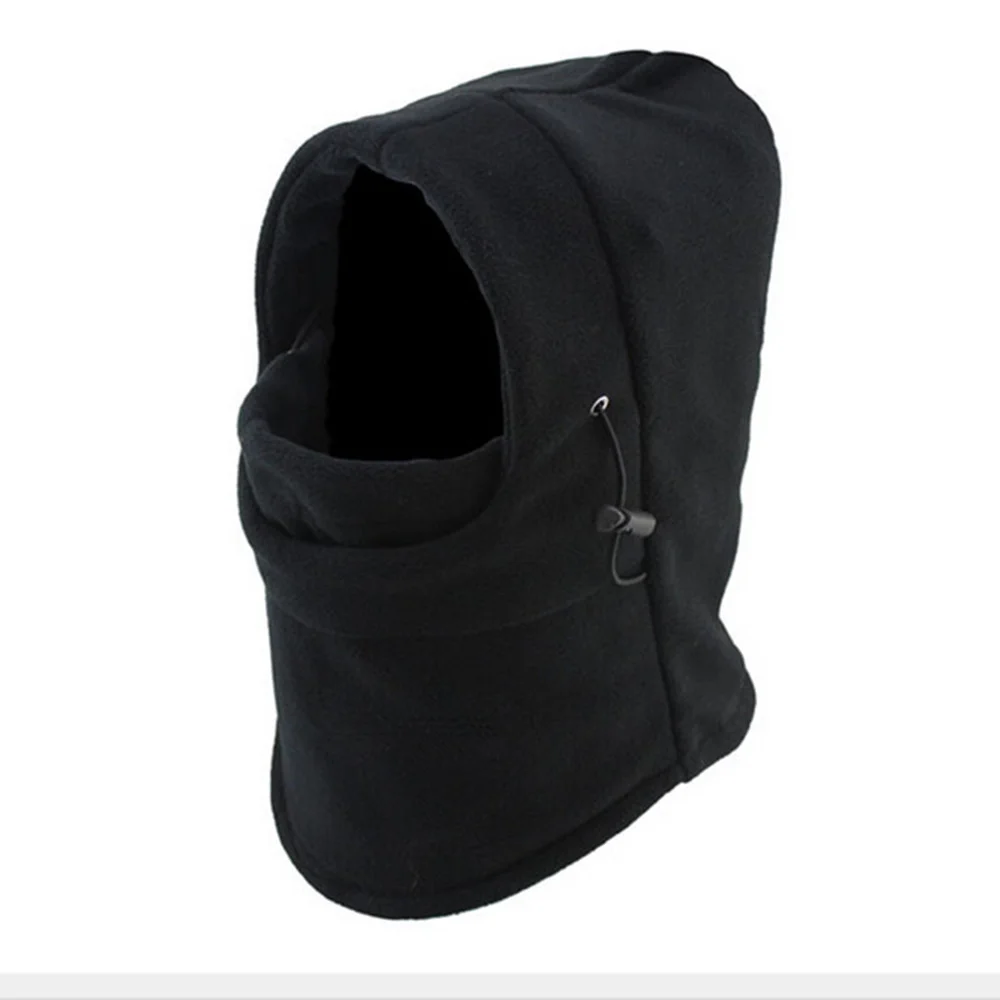 

Thermal Fleece Balaclava Men Hat Neck Warmer Hiking Scarf Hooded Windproof Warm Cap Winter Skull Bandana Beanies face Mask
