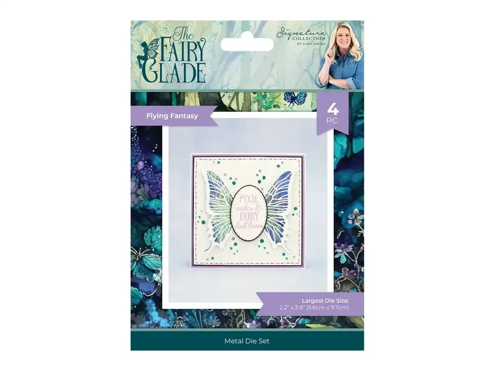 Moonshadow Fairy Glade Wildflowers Valley Flutter Fairies Металлические штампы Силиконовые Трафарет для