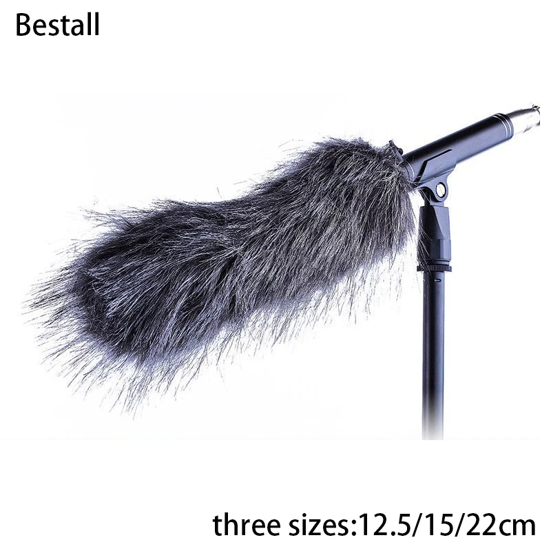 

Windproof Sweater For Interview Microphone Camera Outdoor Film and Television Shooting Mic Fur Windscreen Windshield Muff Cover