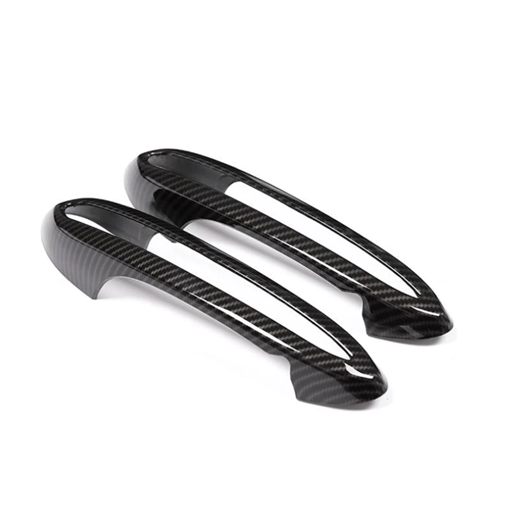 

Car Door Handle Cover Trim Decorative Sticker for Toyota GR Supra A90 2018-2021 Exterior Accessories, Carbon Fiber 2PCS