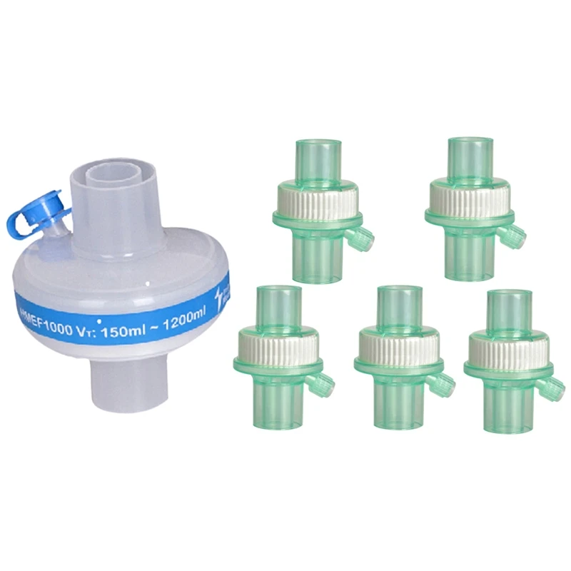 

HFES 1 Pcs 10 X 10Cm CPAP Bacterial Viral Filter & 5PCS 13Mm CPAP Filter Viral Airborne Allergens CPAP Bacterial Viral Filter