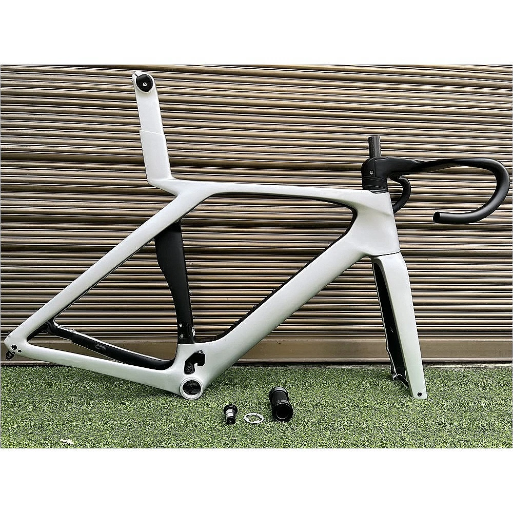 

SLR 2023 Carbon Road Frame Speed Bike Frames T47 T1000 Disc Brake Racing Bicycle Frameset + Handlebar Custom DPD XDB UPS Ship