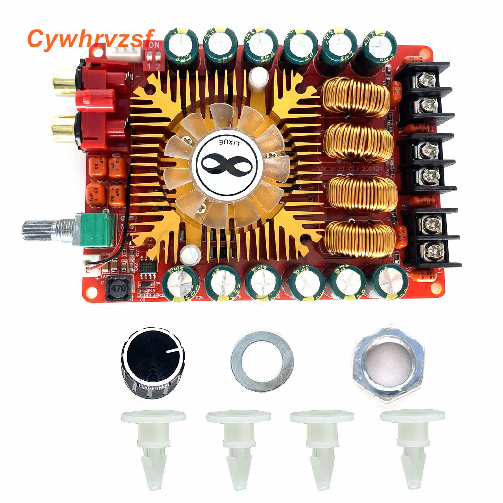 Цифровой усилитель мощности TDA7498E 160Wx 2 аудио Плата двухканальный стереоусилитель