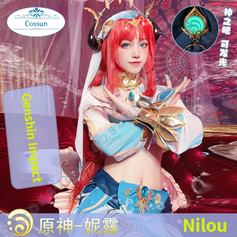 

Genshin Impact Nilou экзотический Танцевальный Игровой костюм женский костюм для косплея костюм для Хэллоуина