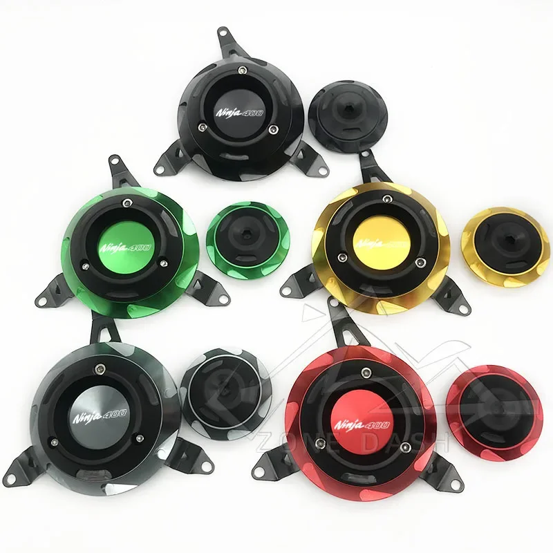 Комплект защиты двигателя мотоцикла боковой защитный чехол слайдер защита от