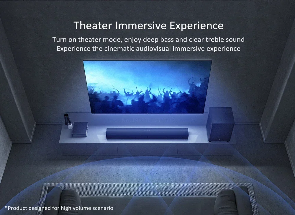 Для Xiaomi TV Soundbar Cinema Home Theater Edition 100 Вт SPDIF оптическая звуковая панель с сабвуфером Mi динамик (art.: 3920cefd2f803) - 3920cefd2f803