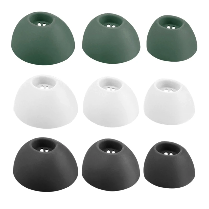 Прямая поставка 3 комплекта силиконовых насадок для наушников Buds Pro2 удобная