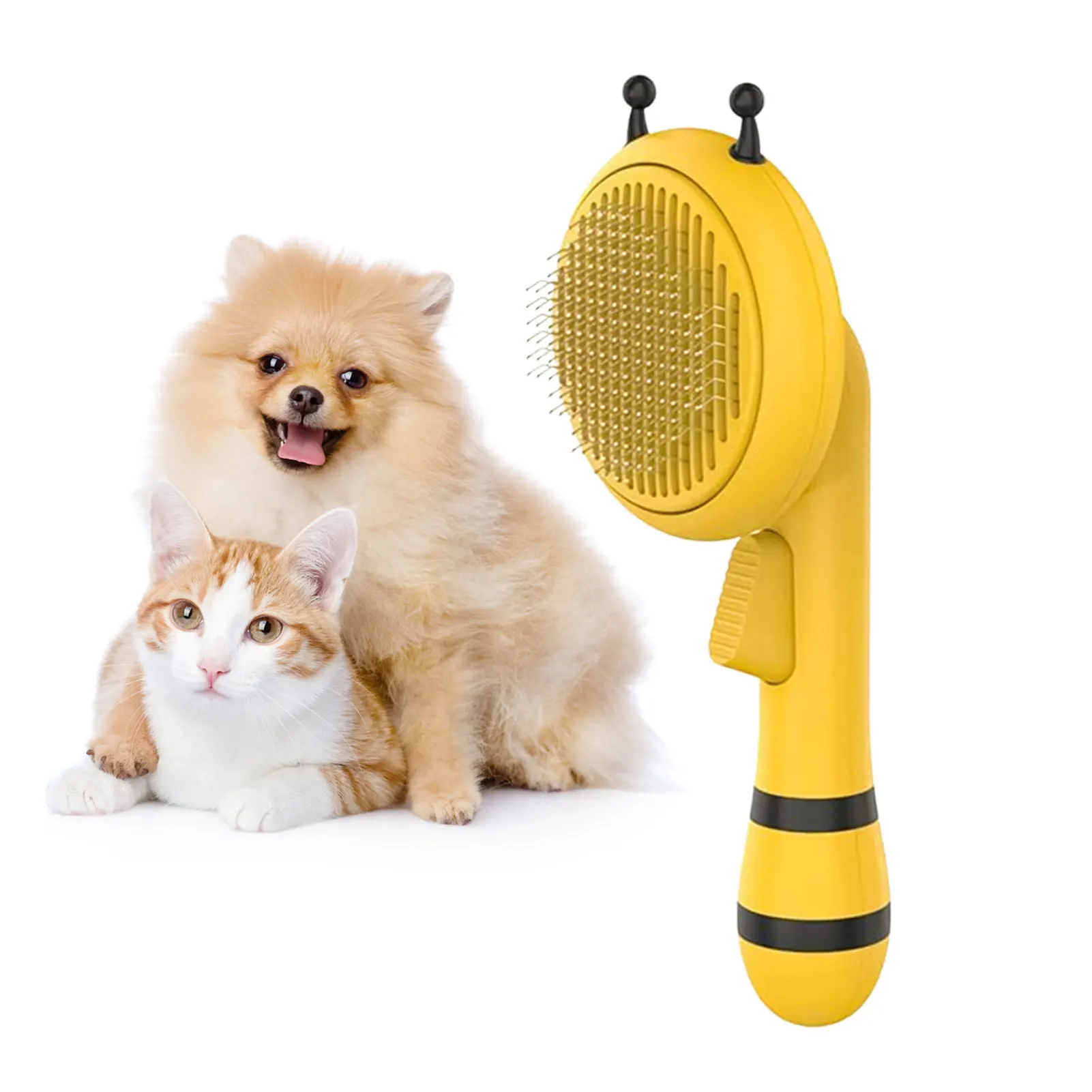 

Удобная щетка для домашних животных, щетка для груминга и безболезненного ухода за собаками