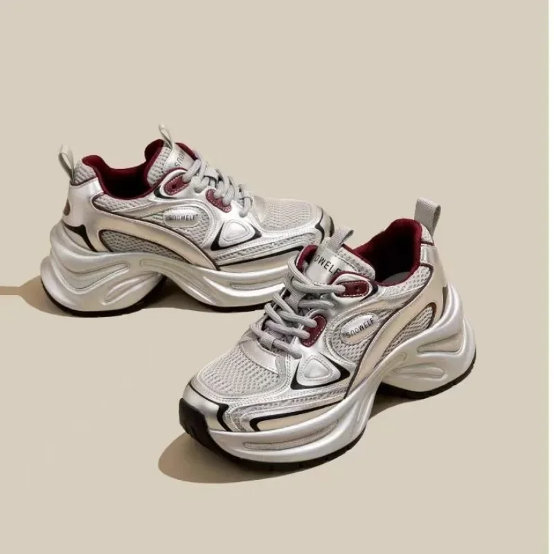 Женская обувь 2024 горячая распродажа женская вулканизированная на шнуровке