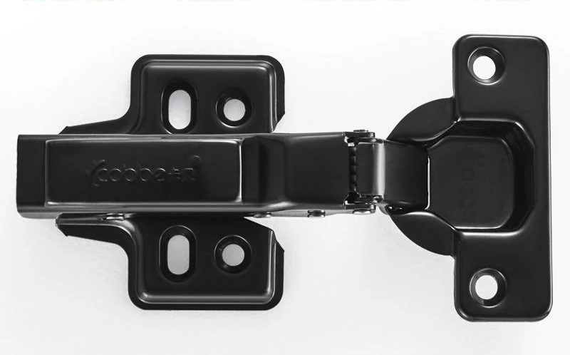 

Black stainless steel damping hydraulically cushioned hinge anti-rust spring cabinet door hinge wardrobe hardware hinge