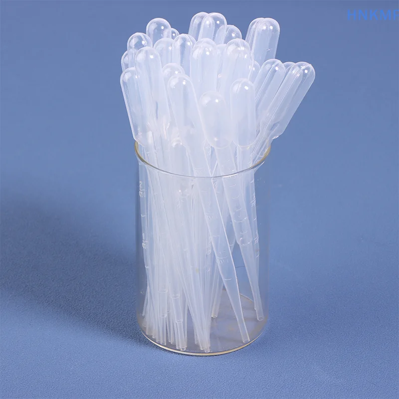 100 шт./лот лабораторная пипетка 0 2/1/2/3 мл 5 пластиковый одноразовый градуированный