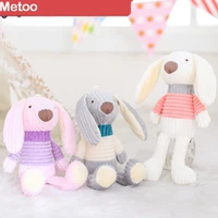 metoo apricot maple story charm doll cute bunny bag pendant gift wholesale mini plush toy christmas birthday gift