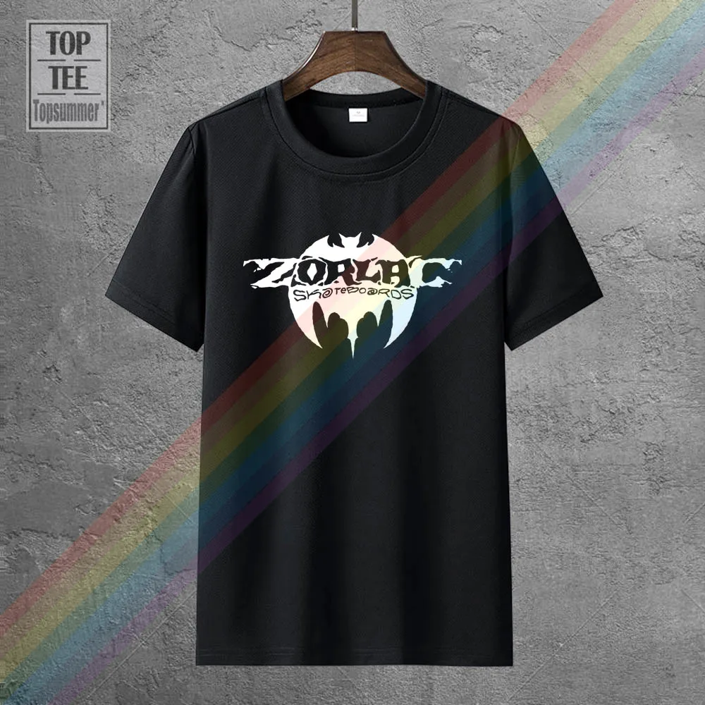 

Vintage Zorlac Skateboards Pushead 1992 Best T-Shirt Size Us Reprint New Newest Tees Fashion Style Men Tee