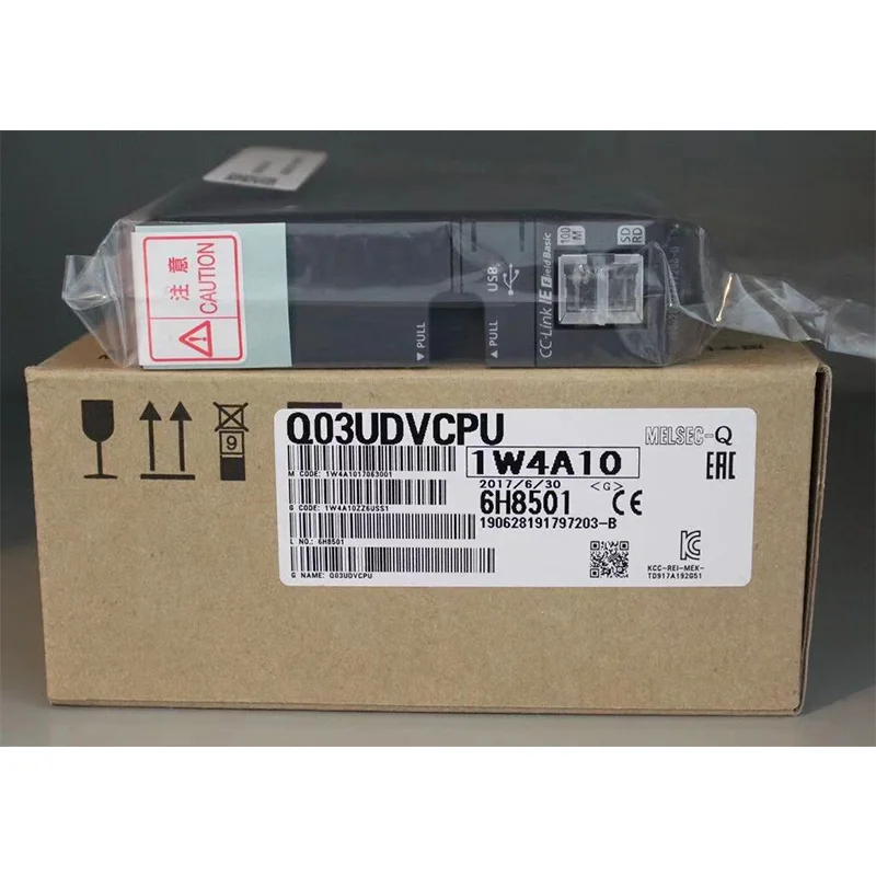 Новый и оригинальный ПЛК-модуль Q03UDVCPU Q312B QC06B QX81P Q68ADIN QJ71MB9