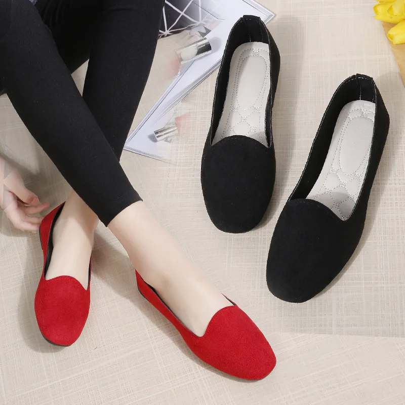 Women's Flats 2023 Women Shoes Candy Color Woman Loafers Spring Autumn Flat Shoes Women Zapatos Mujer Summer Shoes Size 35-43