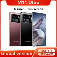 m11 ultra cellphone 6 7 inch smartphone 16gb1tb 6800mah 5g unlocked mobile phones global version celular telephone