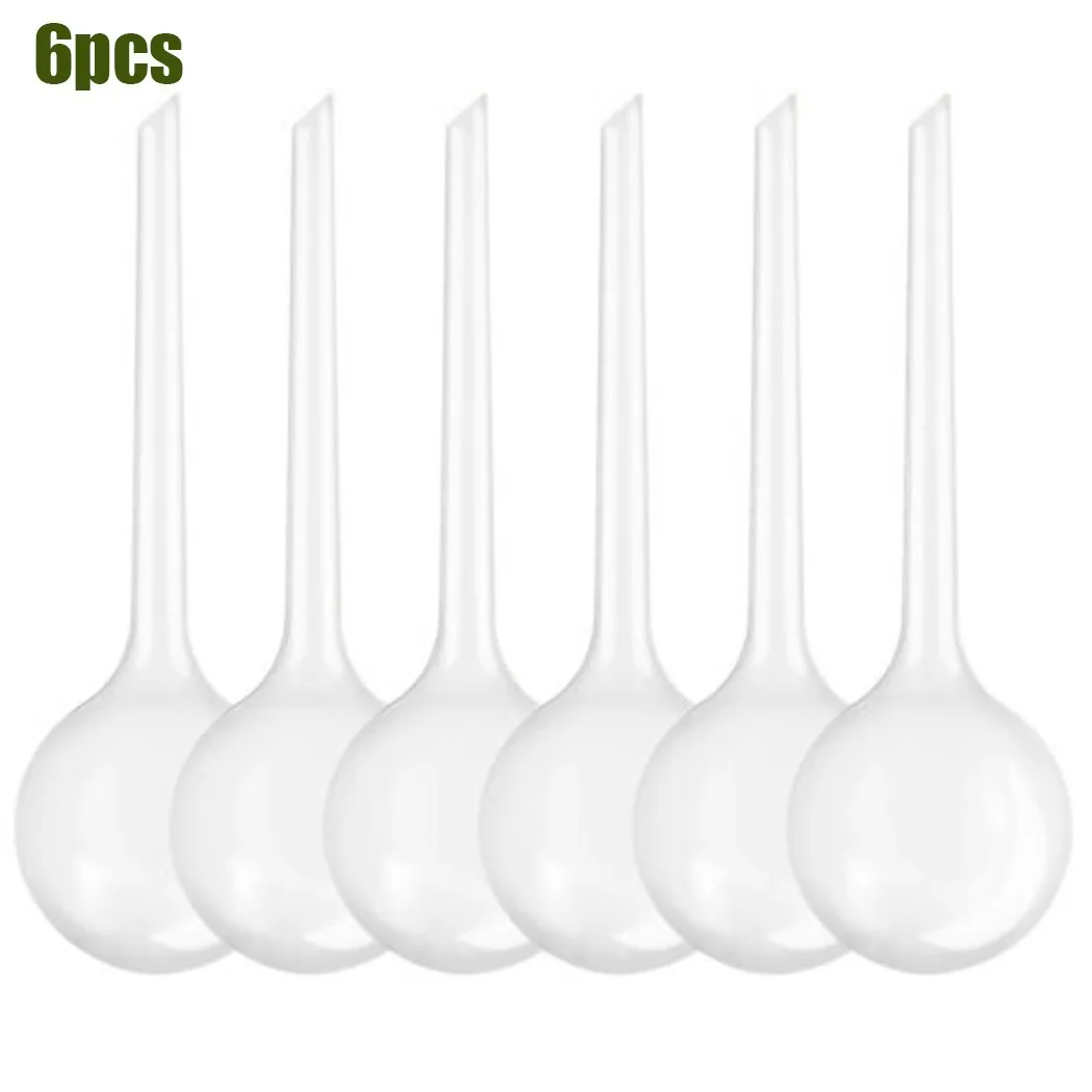 Plant Watering Bulb Portable Self-Watering Set Globes Kit Lightweight System Tool 6pcs Watering Accessories Bulbs