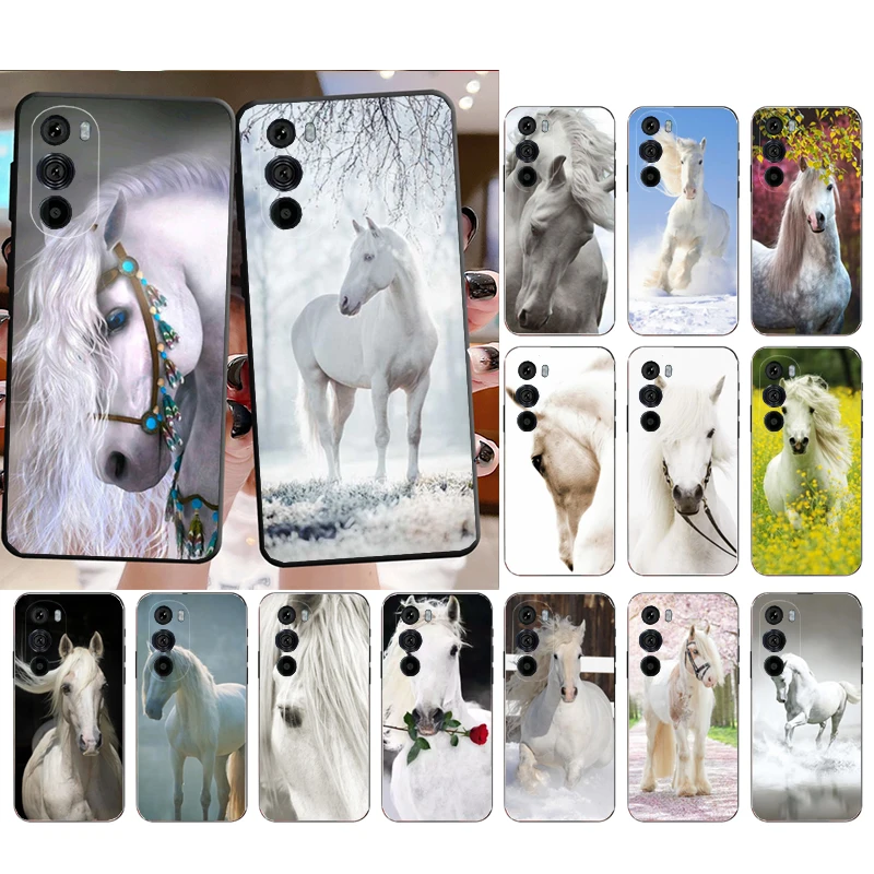 

Phone Case for Moto E22i E22 E32 E40 E20 E7Power E7 E6 Plus Edge X30 20 Lite 20Pro 30 Neo Ultra Fusion Horse Case