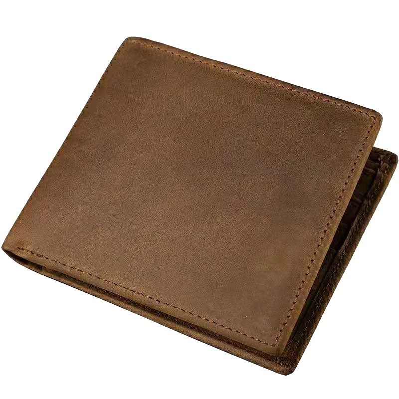 Винтажный Короткий Кошелек Для Ежедневного Использования — Складной Офисный