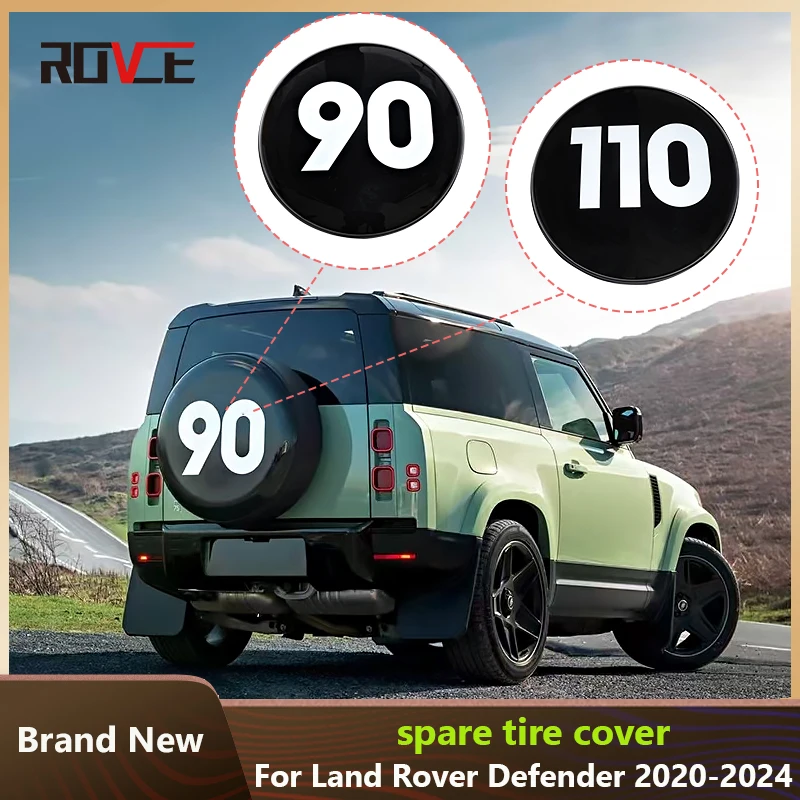 Защитный чехол для заднего запасного колеса автомобиля ROVCE Land Rover Defender 90 110 2020 2021