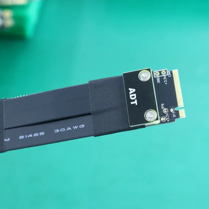 ADT-Link 4 0 М. 2 м-ключ NGFF NVMe к PCI Express 3 X8 переходник-удлинитель SATA кабель для PCIe 8x LAN RAID SSD