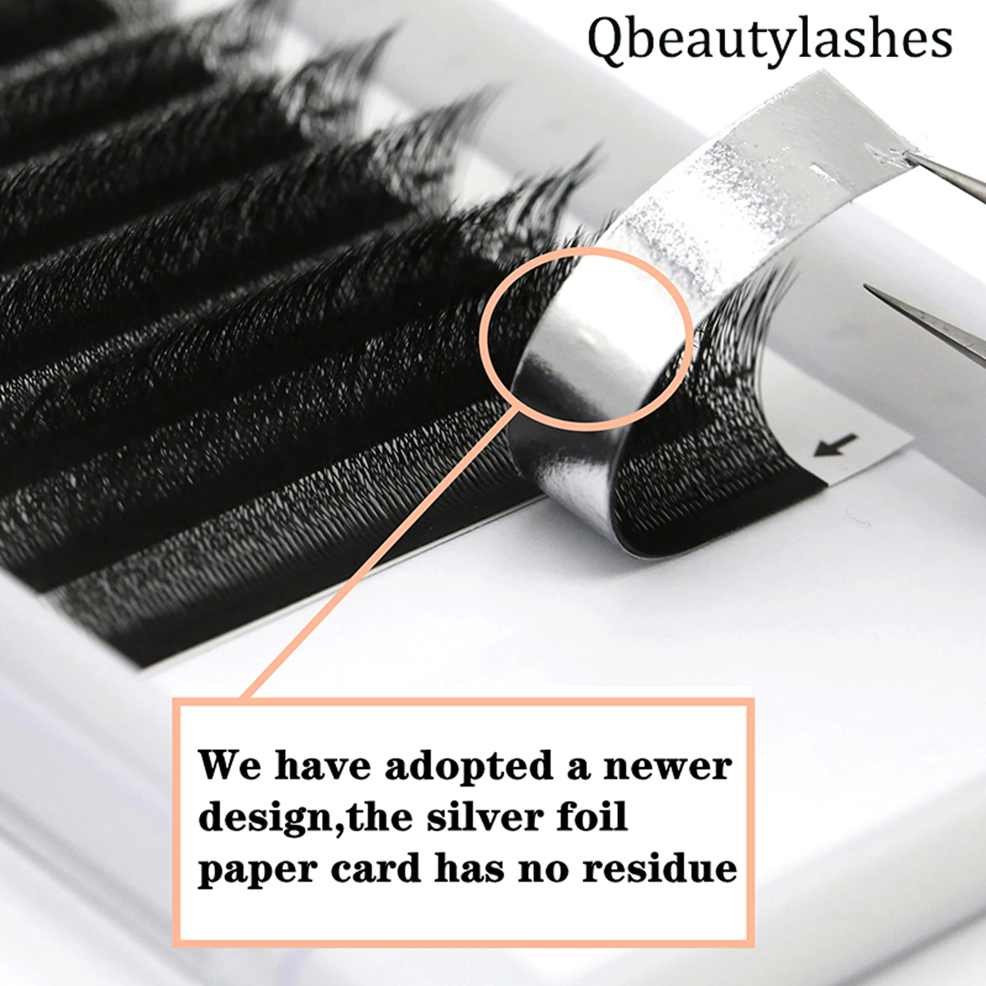 Qbeautylash Cílios 3D 6D W U-образные наращивание ресниц Двойные 3D готовые вееры Объемные ресницы Натуральные норковые накладные ресницы (art.: 3920d35a479fa) - 3920d35a479fa