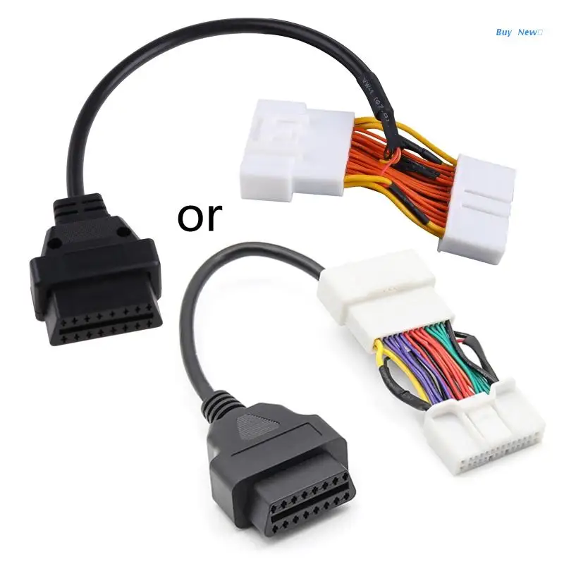 

For Tesla-Model 3 Y Scanner Code Reader Connector Adapter 16Pin Diagnostic Cable