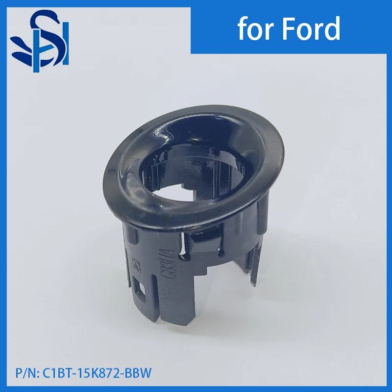 Цветной блестящий черный кронштейн держателя датчика парковки PDC C1BT-15C872-AAW для Ford