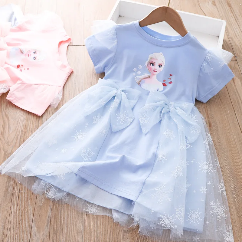 

2022 Summer Princess Dress for Toddler Girl New Brand Kids Girl Clothing Party Dress 100-140cm Drop Shipping