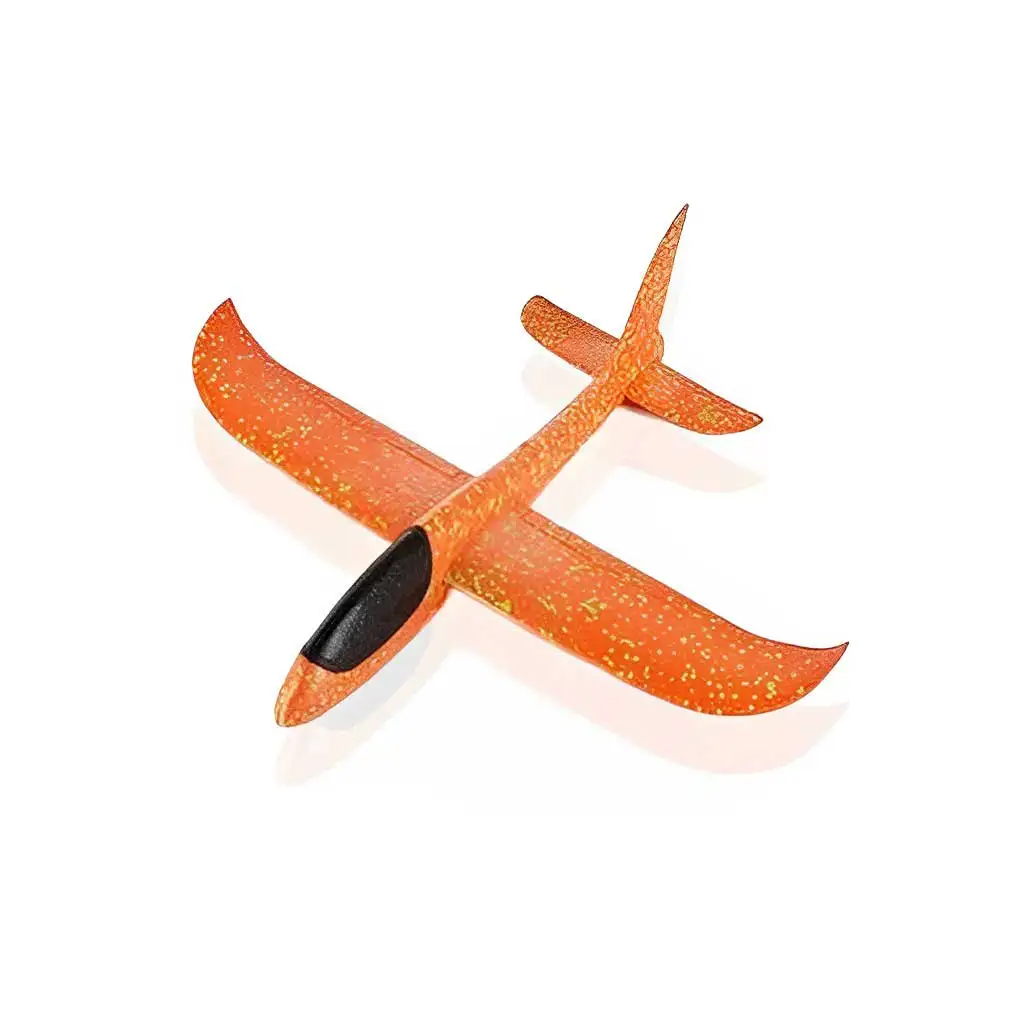 

48cm EPP Hand Throw Airplane Launch Children Reliable Double Hole Funny Throwing Soaring Planes Boys Girls Kid Toy
