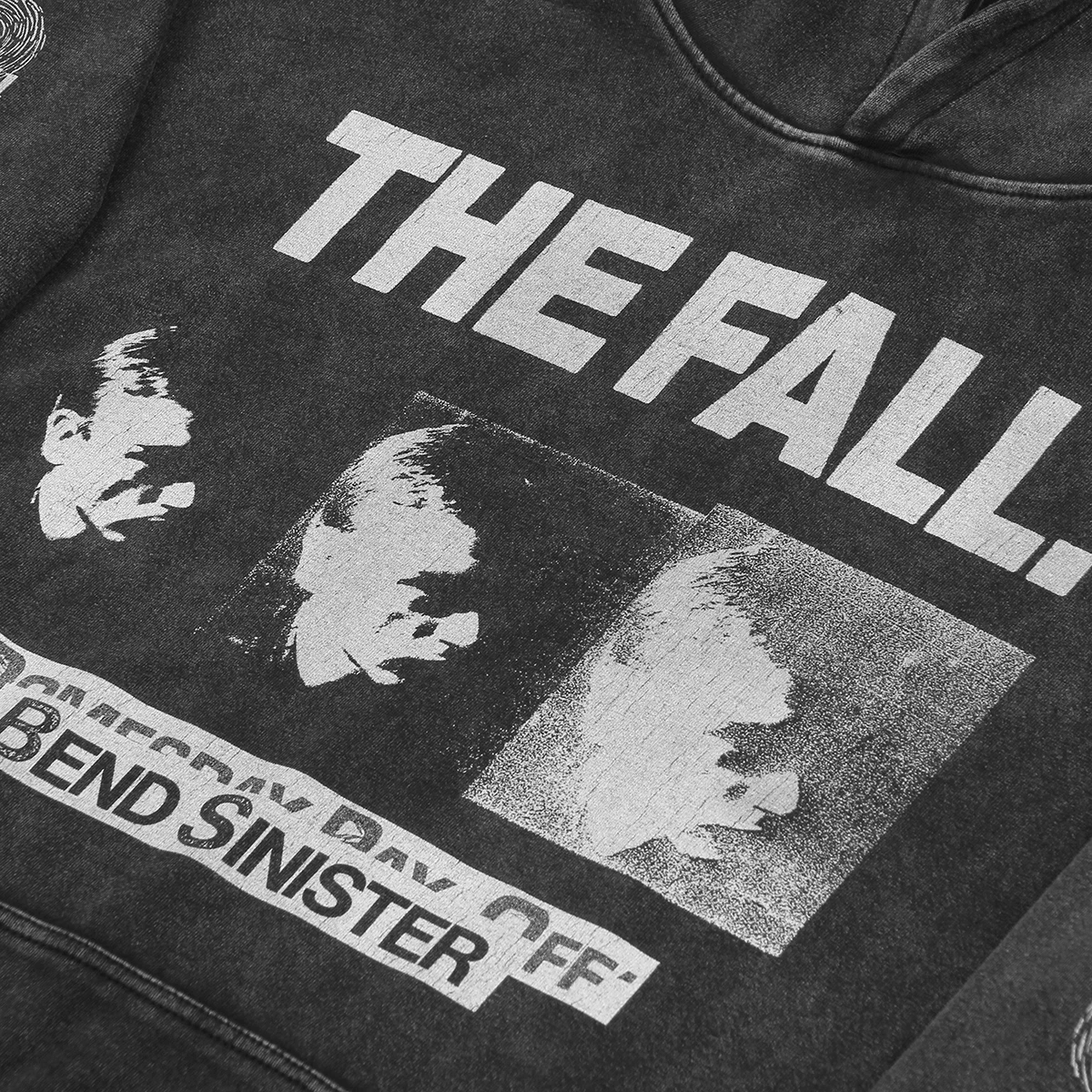 Фото Осенние толстовки Bend Sinister, альтернативная рок-пост-панк-группа, стираный хлопок, свободная повседневная одежда с длинными рукавами и капюшоном №3
