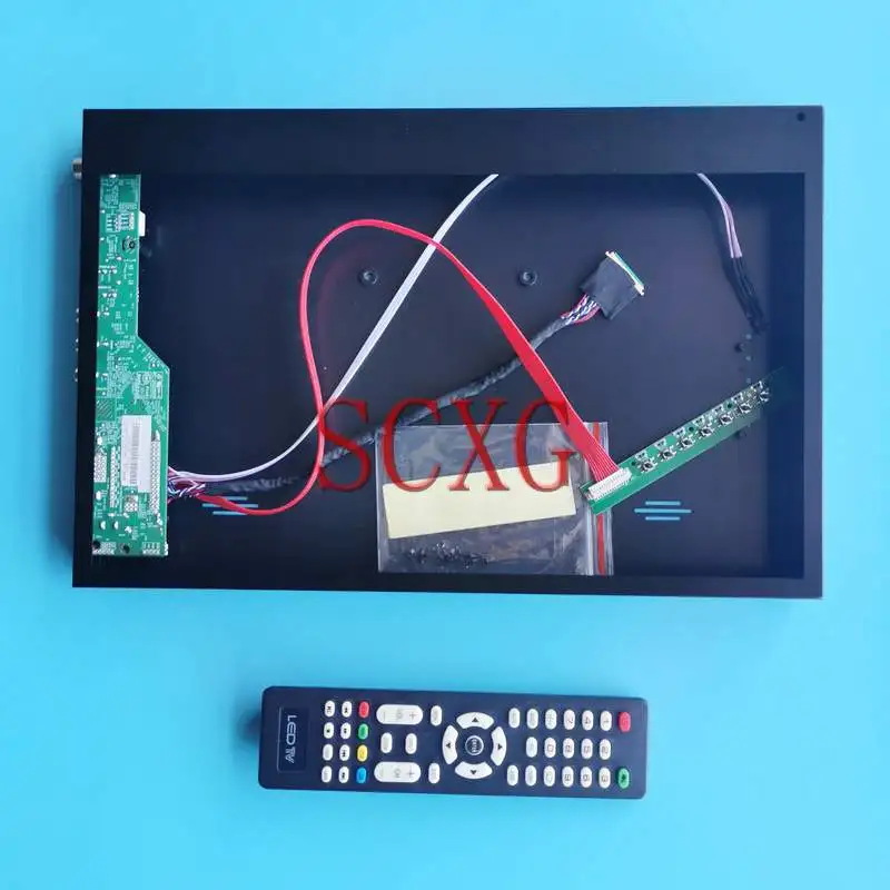 

Для N156B6 N156BGE NT156WHM металлический чехол + ТВ аналоговая плата драйвера 1366*768 Комплект «сделай сам» VGA USB RF 15,6 "HDMI-совместимый LVDS 40-Pin