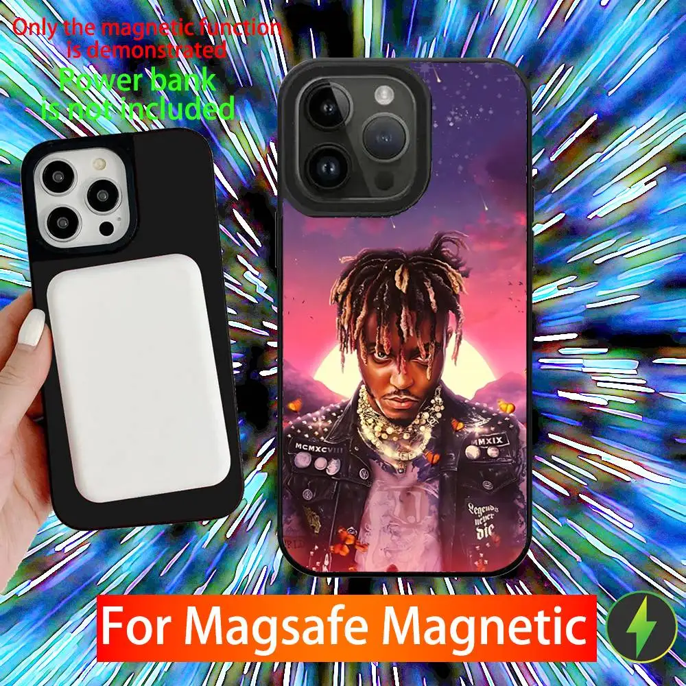 Фото J-Juices 999 W-Wrld Rapper Phone Case For iPhone 16,15,14,13,12,11,Pro,Max,Plus,Mini,SE New Magsafe Magnetic Wireless Charging №5
