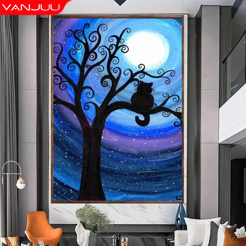 

Abstract Diamond Painting Art Painting Four Seasons Tree 5D DIY Diamond Mosaic Rhinestone Embroidery Cross Stitch Home Decor