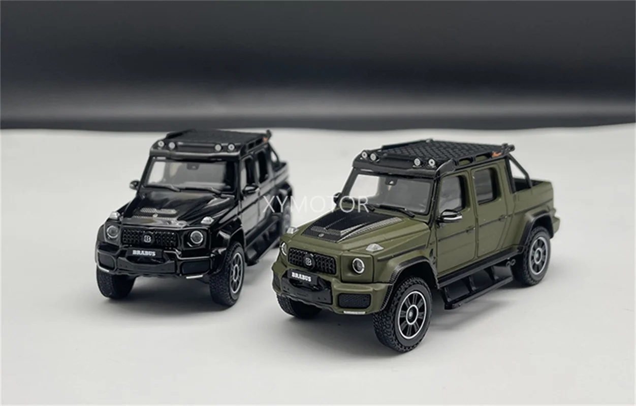 

Almost Real 1/64 For Benz Brabus G800 Adventure Pickup XLR Diecast Model Car Boys Girls Kids Toys Hobby Gifts Ornaments Display