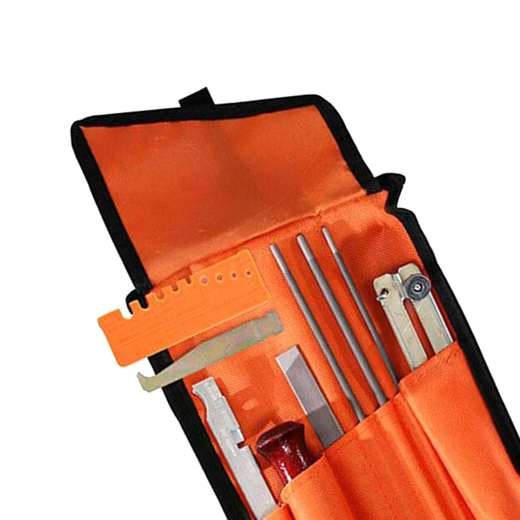 

10x Chainsaw Sharpening File Stihl Filing Kit Chain Sharpen Saw Files Tools