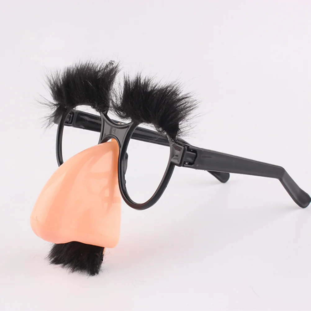 

6pcs Big Nose Funny Glasses Funny Nose Disguise Glasses Costume Photo Booth Props for Party party