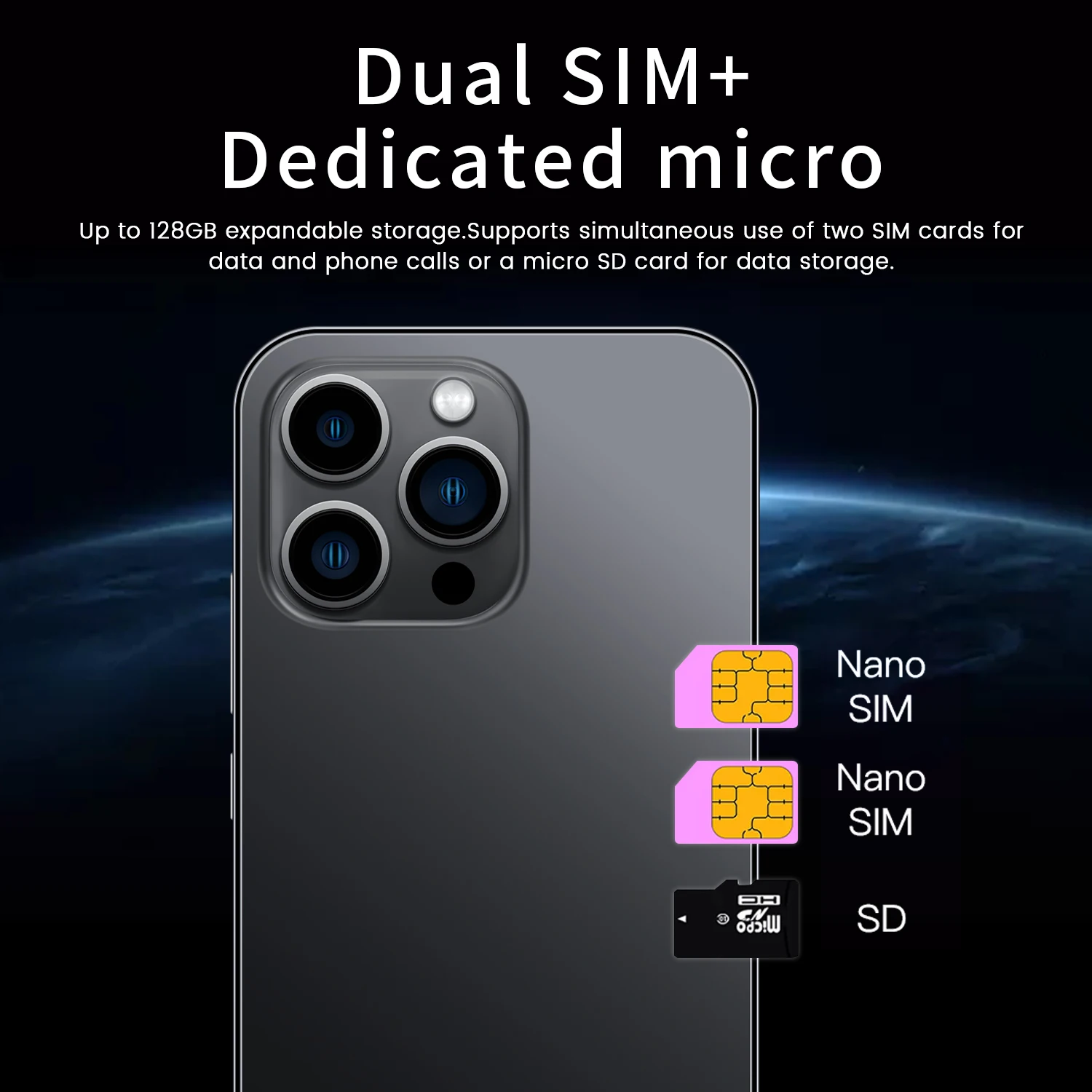 latest i13 pro max 5g smart phone 16g1tb new 24mp64mp 5800mah three camera smart phone 7 5 inch hd full display cellphones free global shipping