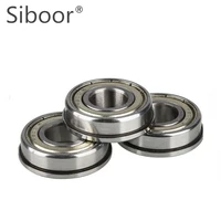 10pcslot f623zz bearing f688zz miniature deep groove ball bearings for 3d printer motor bore shielded flange miniature bearing