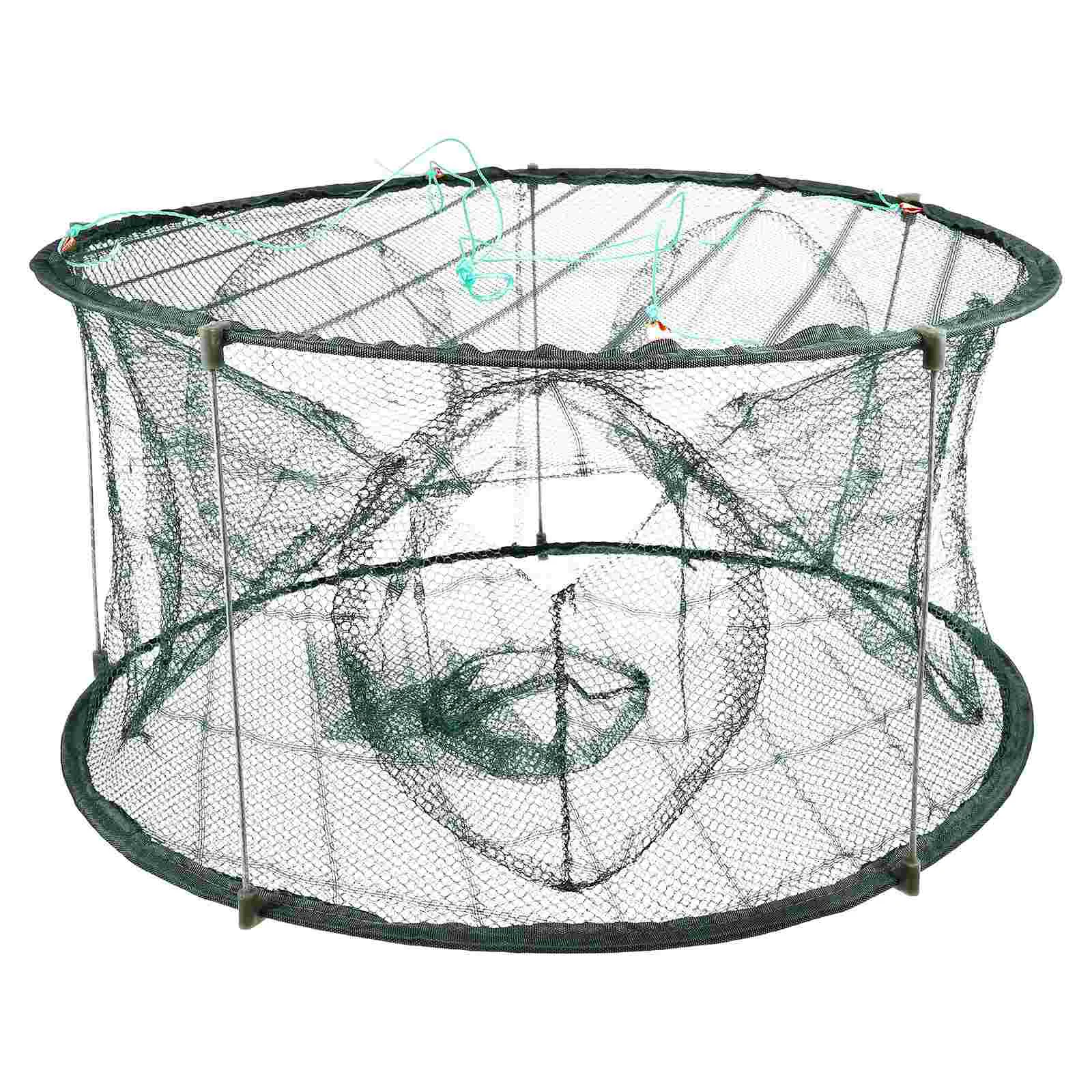 

Fishing Trap Net Multi-function Shrimp Net Portable Crawfish Net Folding Bait Trap
