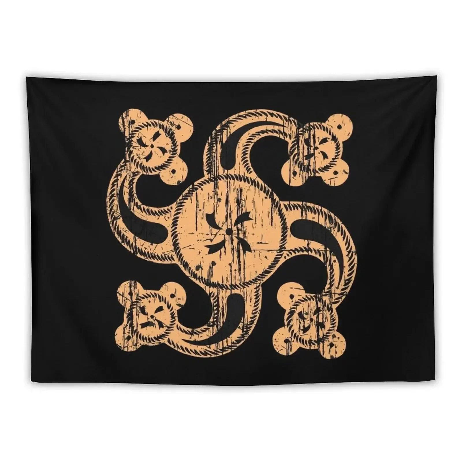 Гобелен с символом древнего молока эстетические украшения для комнаты украшение