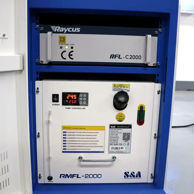 Высококачественная машина непрерывной лазерной очистки 1000 Вт 1500 удаляет краску