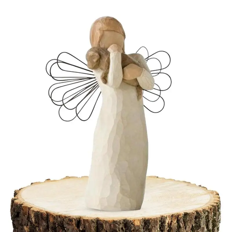 

Resin Angel Ornament Easter Aromatherapy Decoration Home Decoration People Model Living Room Accessories Family Figurine Crafts