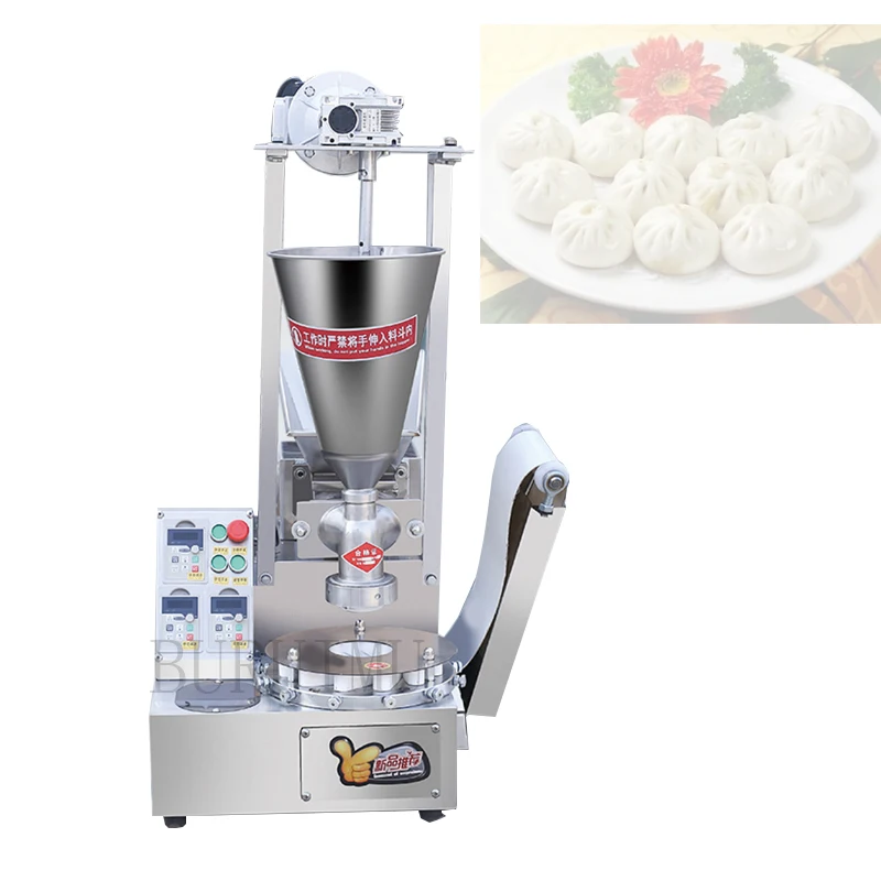 

Automatic Steamed Stuffed Bun Momo Making Machine Soup Dumpling Xiaolongbao Baozi Dimsum Maker Momo Manufacturer