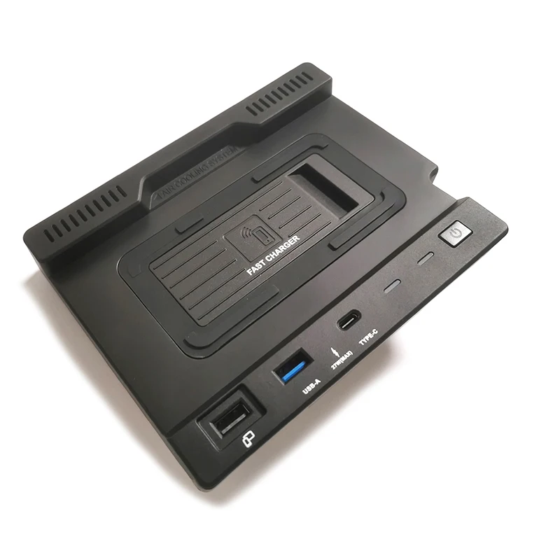 

Автомобильное беспроводное зарядное устройство для Mercedes Benz W177 W188 W247 GLA CLA GLB 2019 2020 2021 2022 15 Вт, держатель для быстрой зарядки телефона