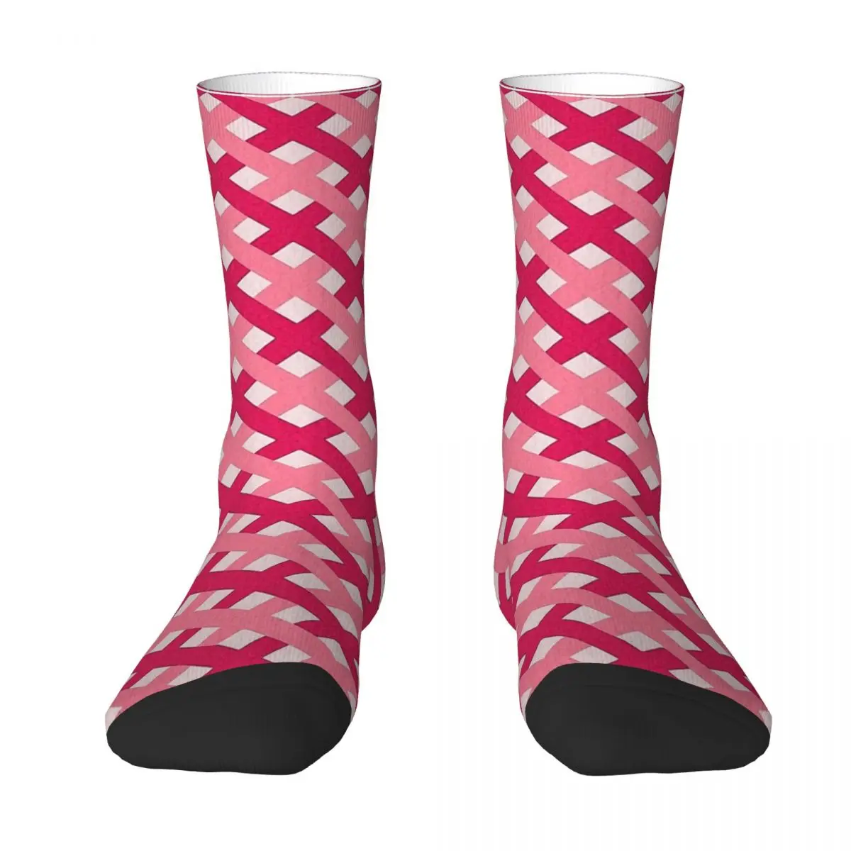 

Valentine Lattice Lattice Unisex Spring Summer Autumn Winter Socks basketball Happy Socks street style Crazy Sock